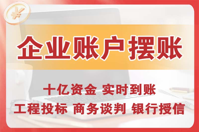 津市企业账户摆账